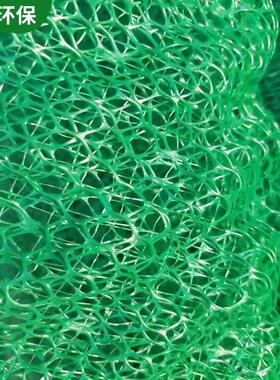 态护植草三土工生网垫EM3型2维坡60三维植被g绿色塑料三维植被网