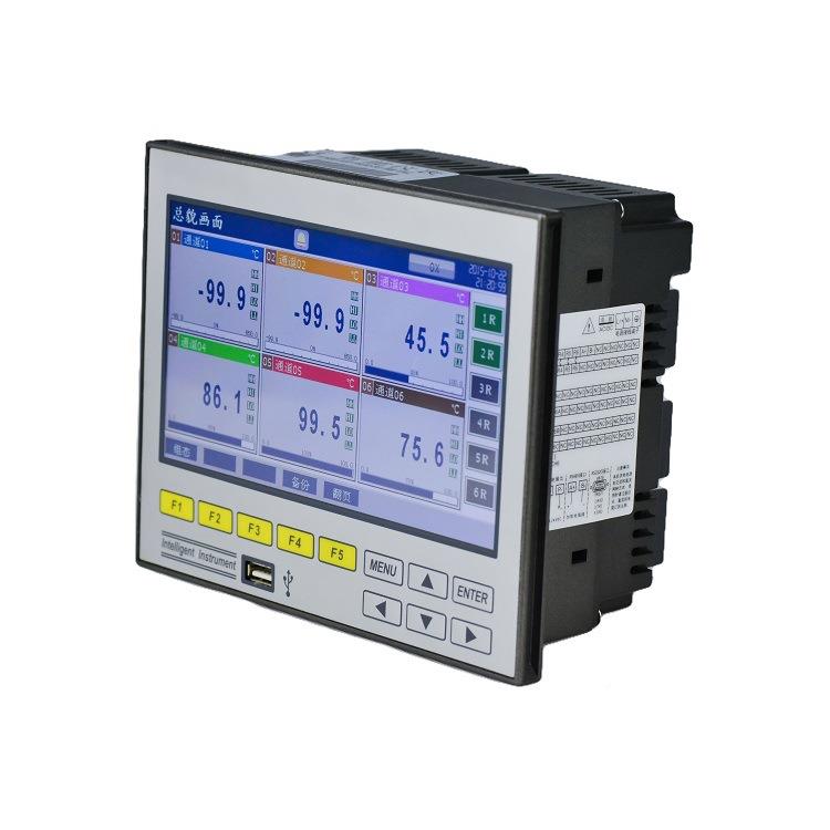 多通道YY-WZJLY巡检电记录数仪彩屏压力流据记录仪湿度无纸温记录