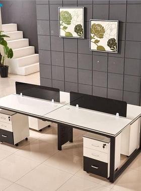 职办公卡家具公桌椅组合屏风公司员办办公桌员工位套装简约BWY-10