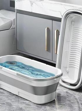 可折116叠把桶长方形拖地拖布拖桶水桶洗车地板的水桶单挤桶沥水