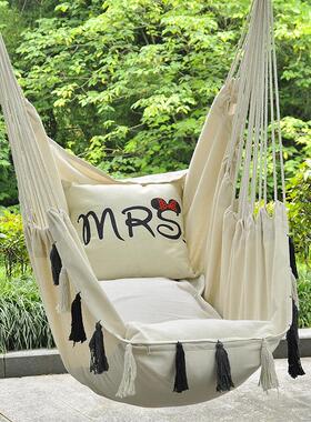 户外野营内千椅便携式吊床折679叠吊秋椅室千吊篮秋座椅简约吊椅