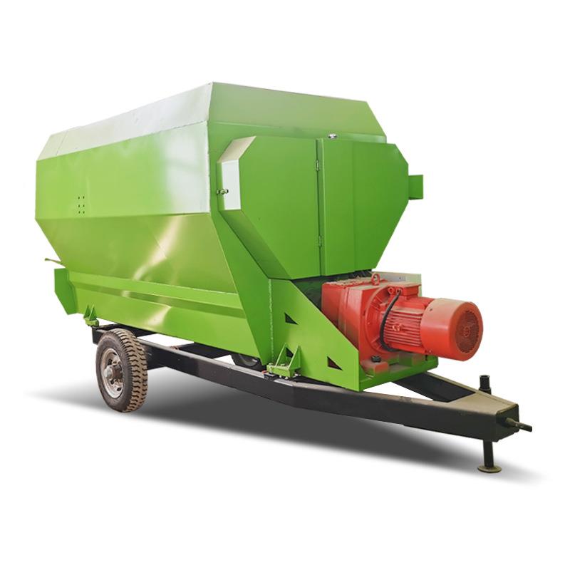 9立方TM饲料搅拌机 自动称量草料搅RF-TMR-5拌器牛 羊牧场R铡揉丝