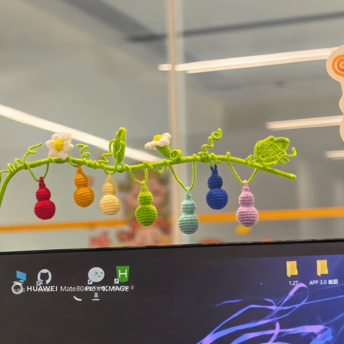 上班搭子！七个葫芦娃电脑挂件