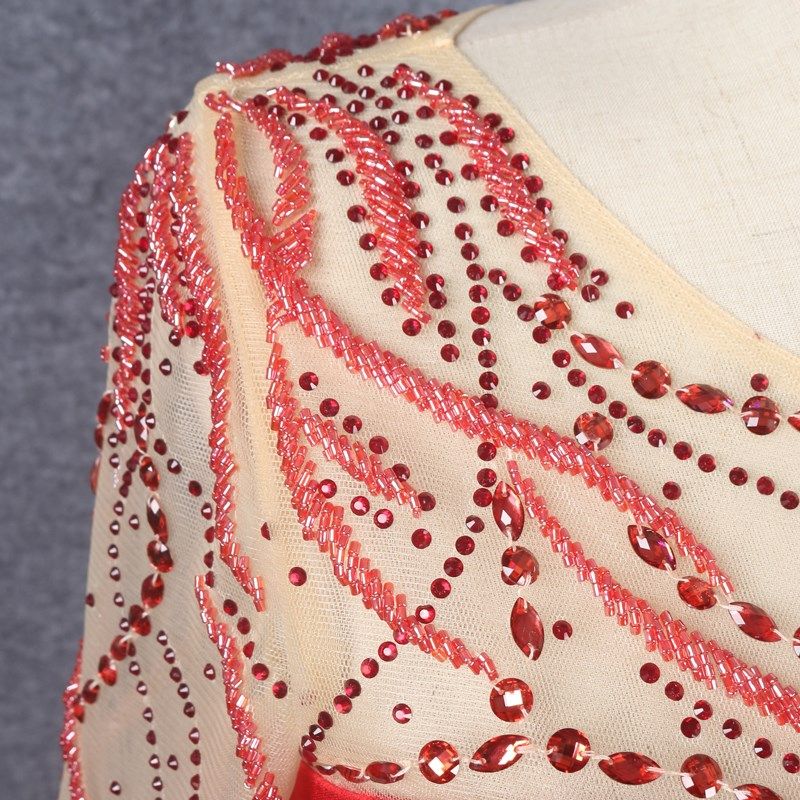 快速发货新款长袖礼服裙r显瘦气质露背礼服宴会裙走秀演出长裙年,女装/女士精品,礼服/晚装,淘宝优惠券,粉丝福利购,淘宝优惠卷