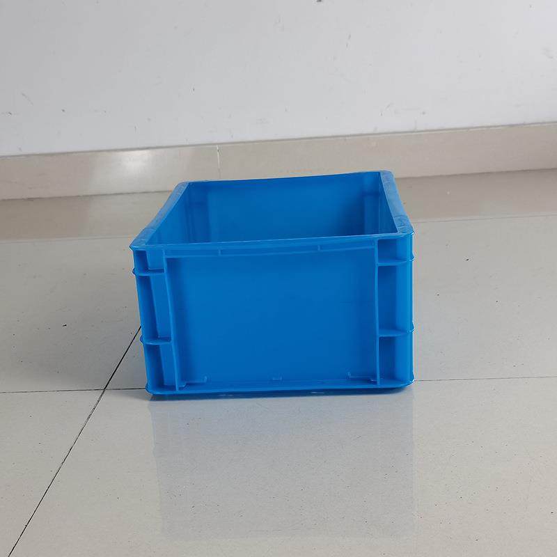 工业料胶箱EU4塑物16灰色汽配转箱 欧标流箱可加防尘帘周箱DDL塑