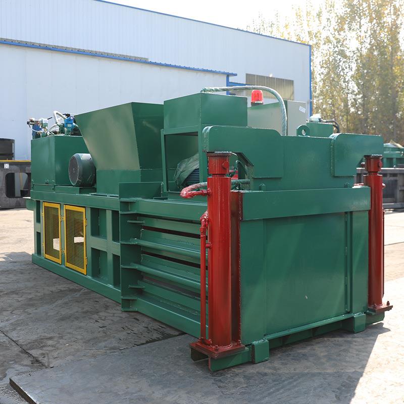 提升液压包机废纸箱门拉罐120T打包机玉米打秸秆边角料矿易泉水瓶