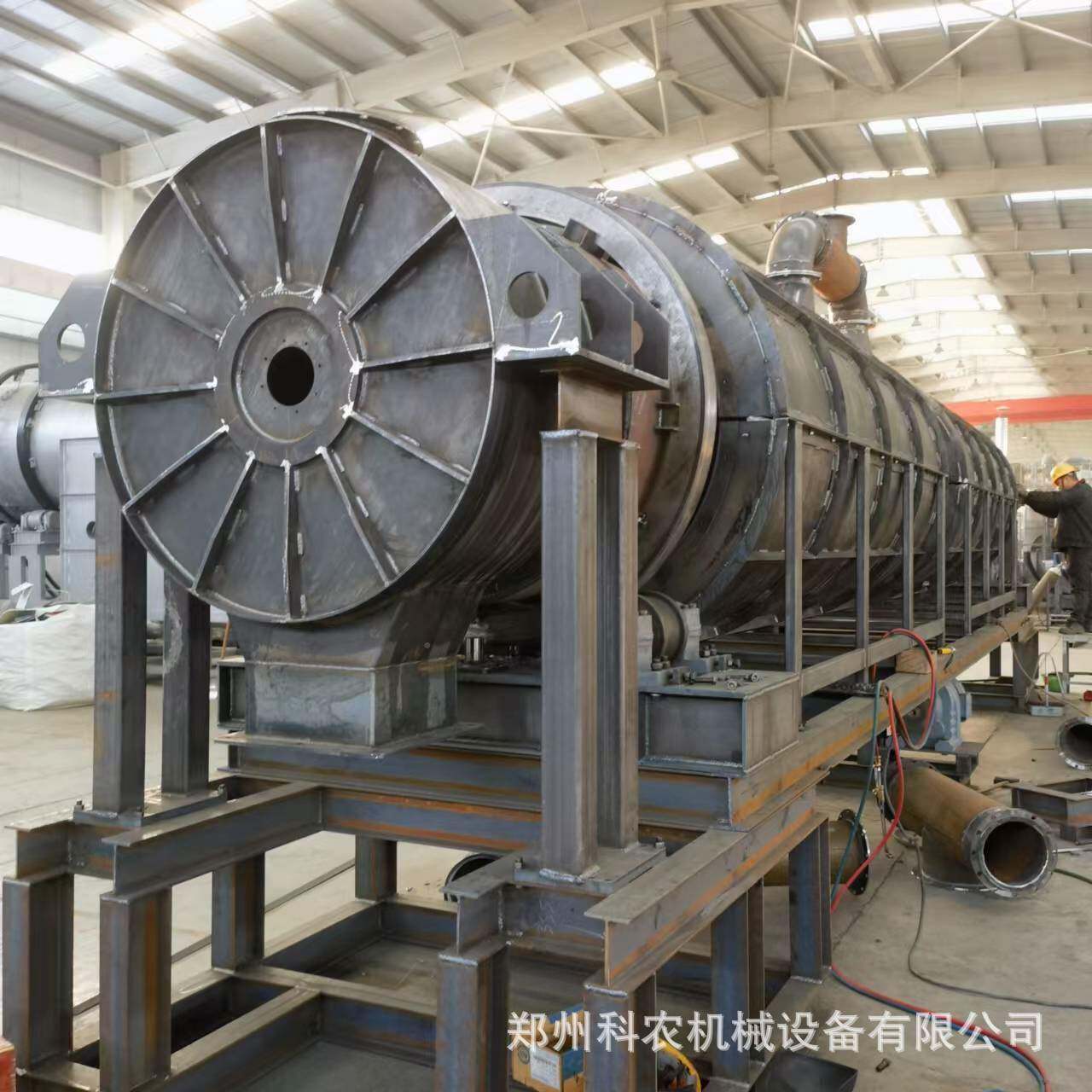 时金产1KN1000吨易拉罐膜碳化合处理设备 铝薄除油分层炭化炉生产