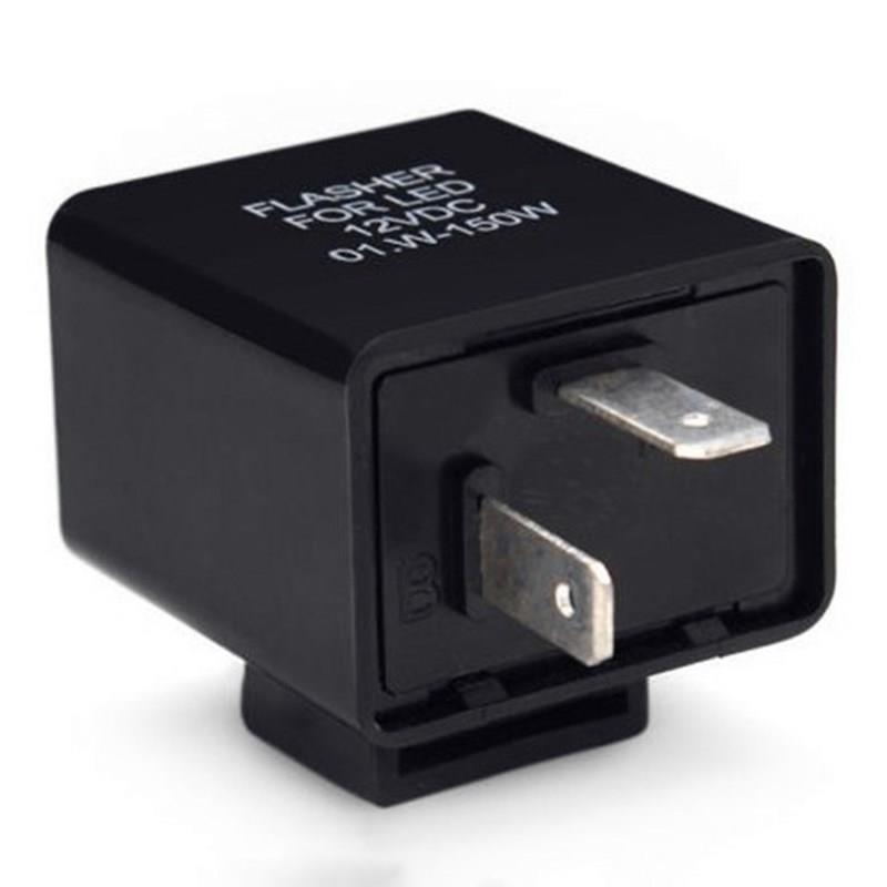 ZYLW摩托车2脚闪光器 LED灯/普通灯通用 12V 质量稳定 大功率无声