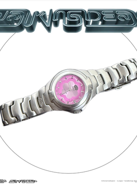 Awateoftime浪费时间 y2k中古手表花朵元素设计小众腕表石英手表