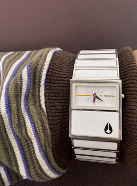 Awateoftime浪费时间中古石英手表小众复古休闲简约亚克力金属