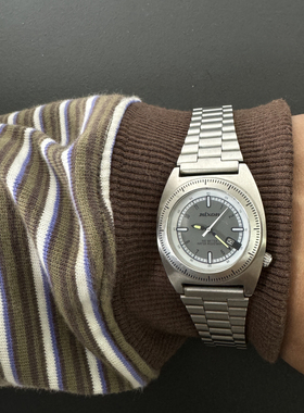 Awateoftime浪费时间 y2k中古手表复古小众未来风金属石英手表