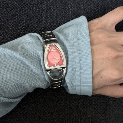 Awasteoftime浪费时间 千禧风中古手表vintage异型表盘小众腕表