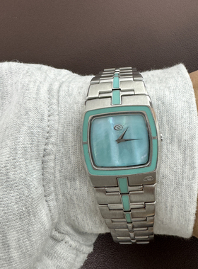 Awateoftime浪费时间 欧美中古手表复古方形小众腕表金属石英手表