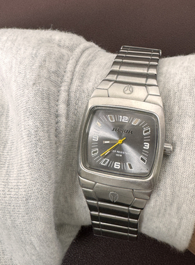 Awateoftime浪费时间 中古手表小众休闲复古方形金属石英手表