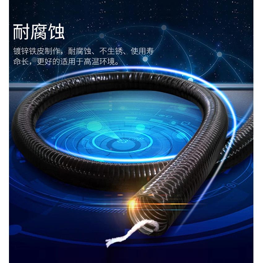 厂家源QUD直供金属蛇穿线头管阻燃属皮波纹管平包塑金软管