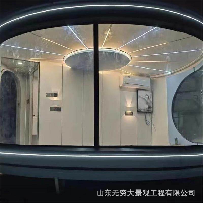 透明阳房室外景星房空钢光化玻璃星空房可移动网区红HZL民宿星空