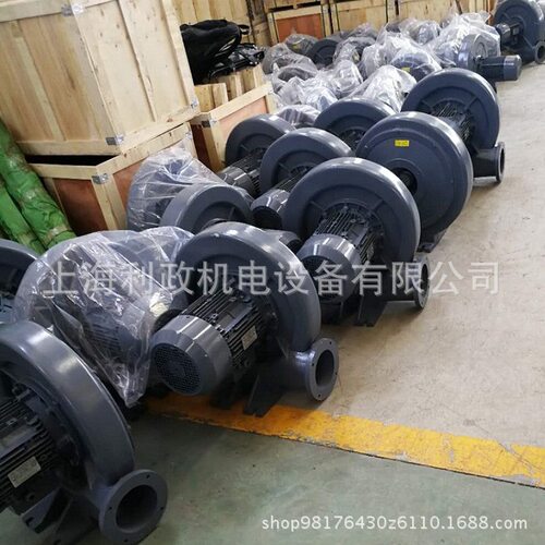 化工橡胶制品车间排气用利政CX-7.5-10-7.5KW/3AC中压系列鼓风机
