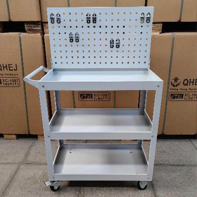三层零部工具车汽修金维护五工具小推手车推多用途三15层工件具柜
