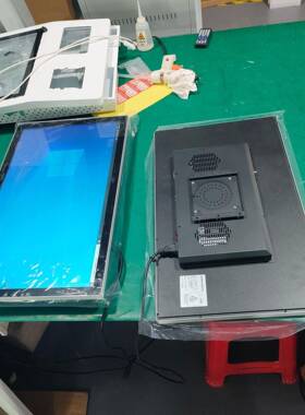 万马4寸壁挂导式电容触摸屏一WM49-CPD体机9高清液晶互展动示屏分