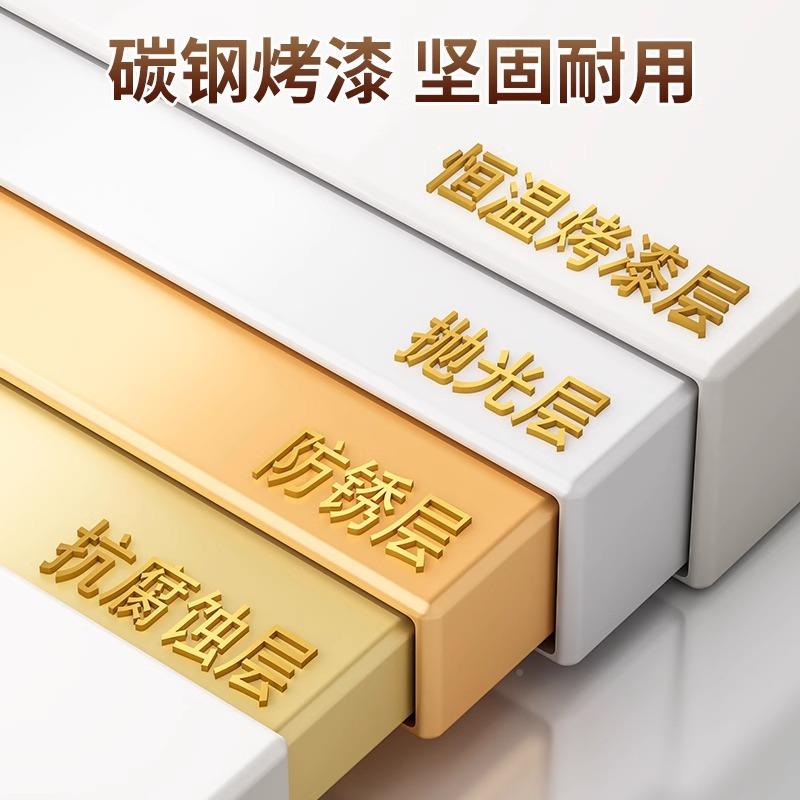 艺桌边铁架侧CSJ面书书桌收纳生架学教室课桌旁书本收纳可移动置