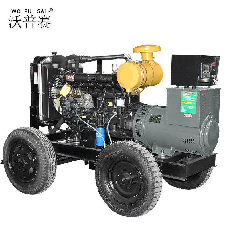 移动拖里卡多广州英格海上马松利莱50KW森玛柴拉油发车电机组