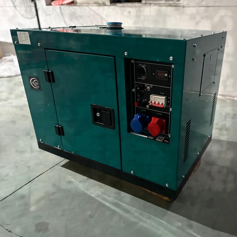 7KW便携式静音柴油电发小型静音机KH10000C发电组KH1000机0CJ