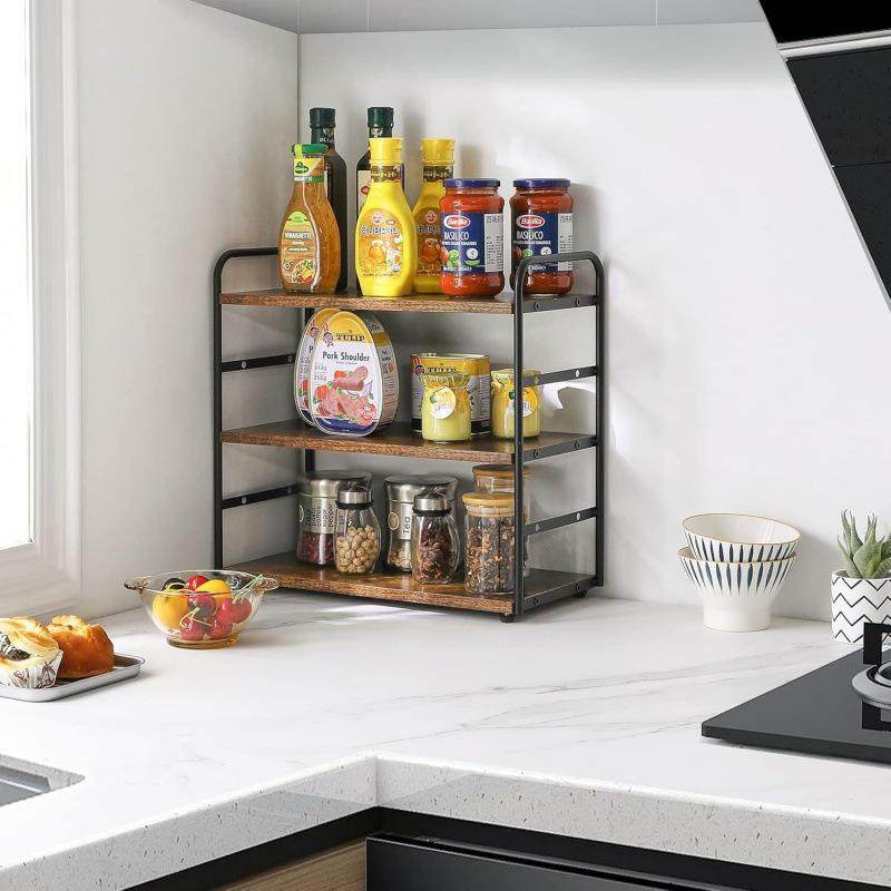 木制置物架厨房台面拐架调料扇AWZ形架三角层整理储架浴室物桌面,鲜花速递/花卉仿真/绿植园艺,其它园艺用品,淘宝优惠券,粉丝福利购,淘宝优惠卷