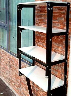 多功能折用隐叠壁挂桌小户型家形折叠餐桌新款伸缩USK物架置书架