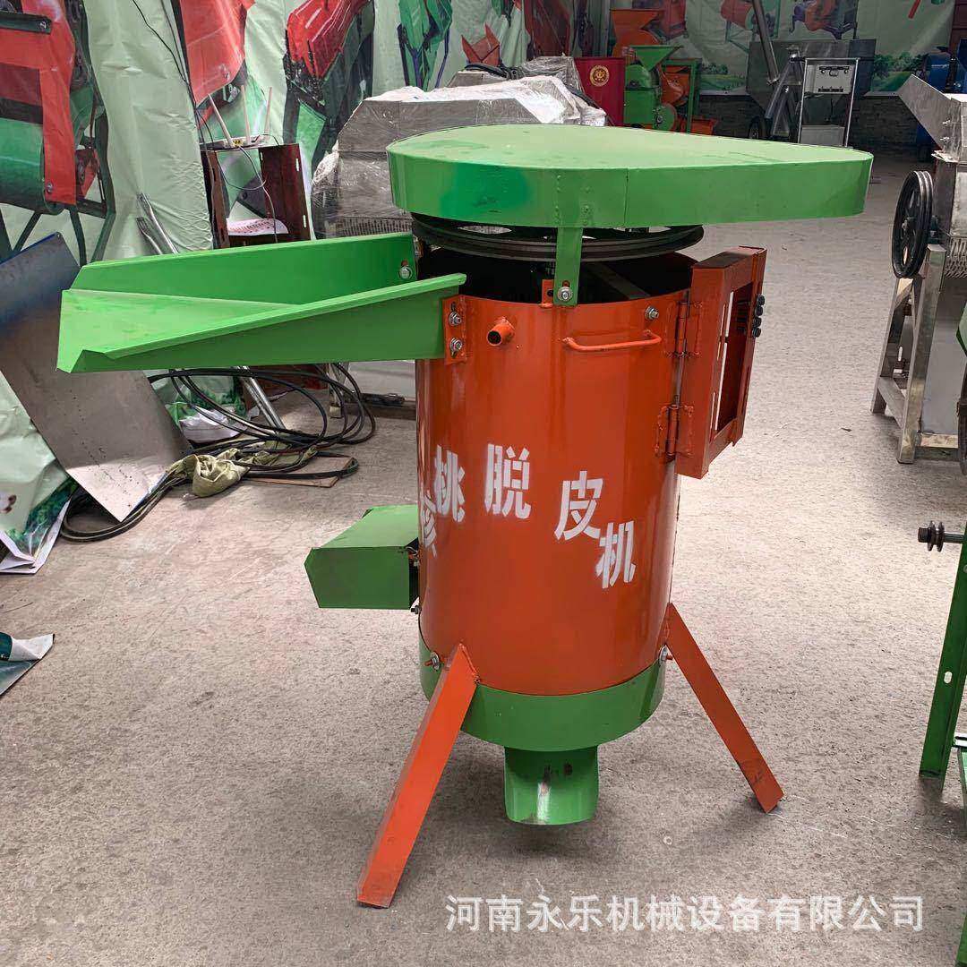新款青核桃剥皮机机小机型核桃脱皮家用核GEH桃剥皮带清洗