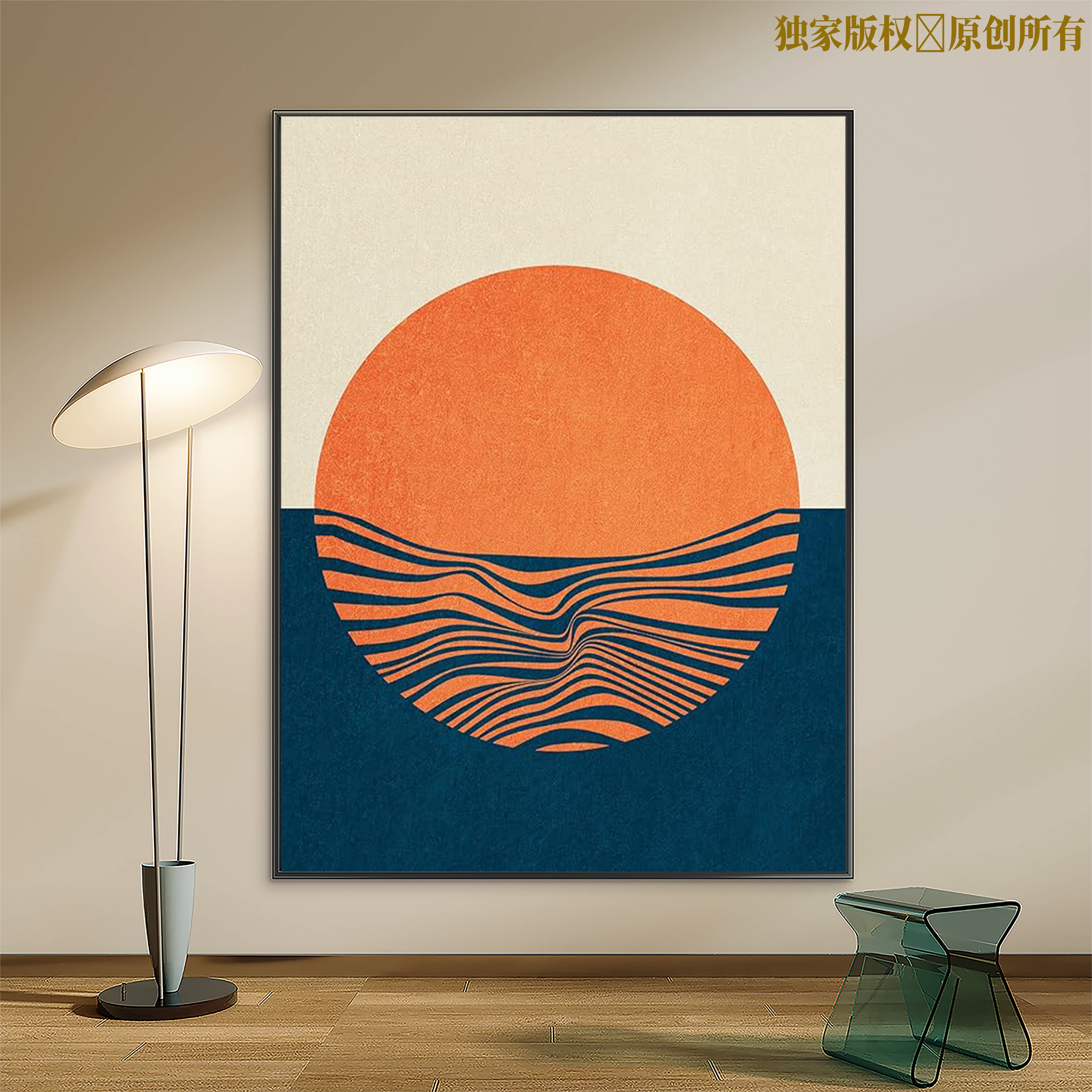 中古抽象数字油画动漫人物2026实木手工diy填色手绘油彩画装饰画