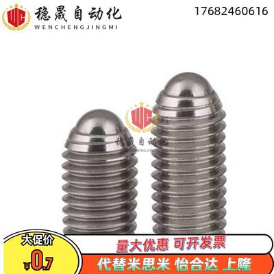替代替不锈钢球头柱塞BMS/BSM3/4/5/6/8/10/12/16