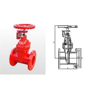 埃美柯9160铸铁消防信号闸阀(消防CCCF认证阀门)DN50--DN200