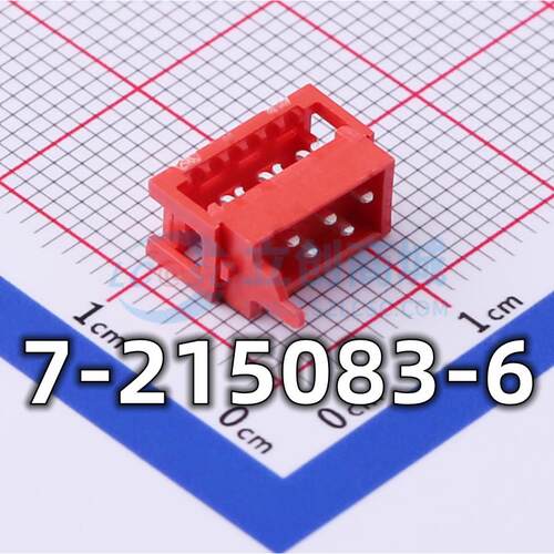 全新原装 7-215083-6 IDC连接器 1.27mm 6P 现货供应