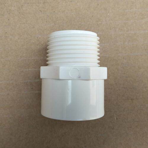 白色 国标 PVC外牙直接 给水管外丝接头 外牙接头 20mm 25 32