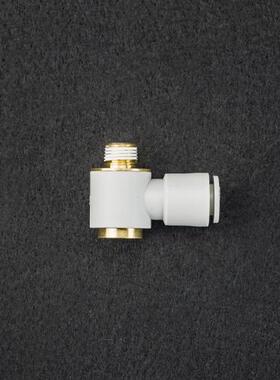 KQ2VS白色接内六角螺纹弯头KQ2VS 4-m5 6-01 8-02 10-03 04 smc型