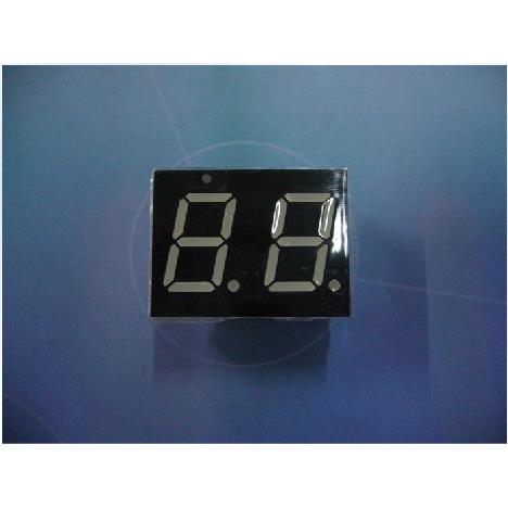 LED数码显示模块 数字模块 2位0.5寸数码管模块黄绿阴SM220503G3B