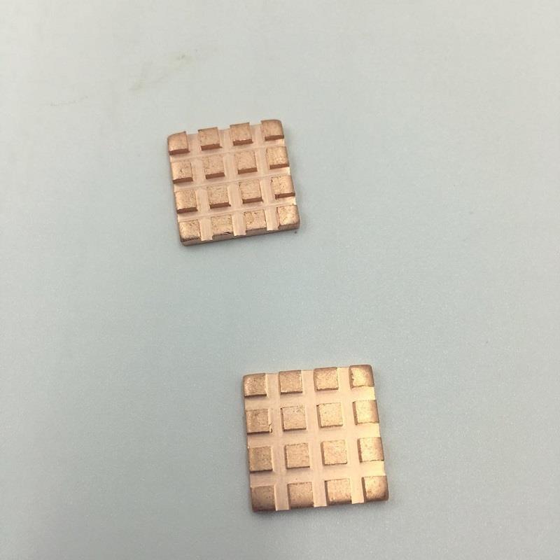 纯铜超薄散热片芯片笔记本路由器光猫电脑显卡网卡声卡15*15*2
