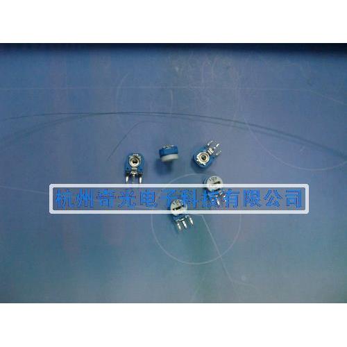 厂家直销 优质蓝白立式可调 电位器500K 502