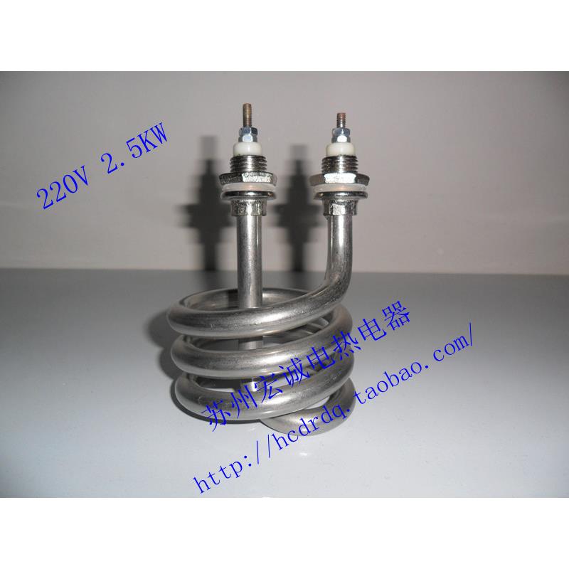 蒸馏水器加热管开水桶螺旋加热管 不锈钢电热蒸馏水器电热管