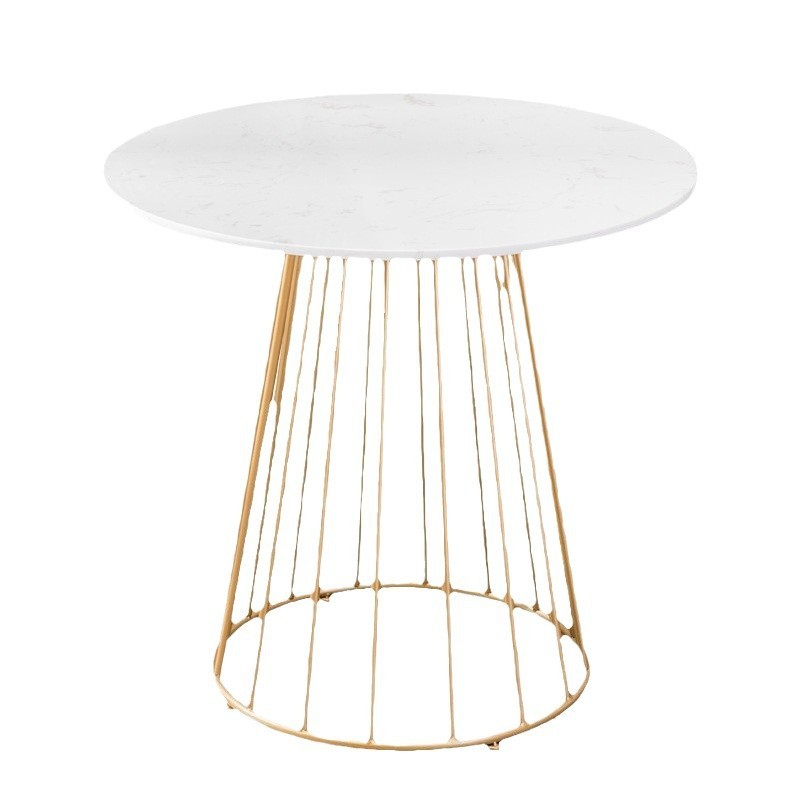 北欧甜品轻奢洽谈奶茶店网红桌椅组合大理石咖啡厅休闲商用桌椅