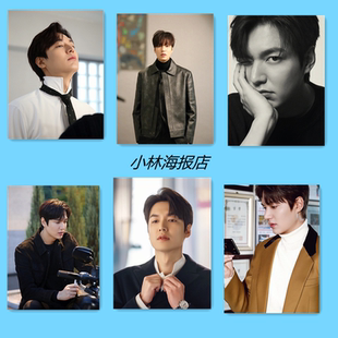 李敏镐海报周边宿舍酒吧网吧KTV餐厅装饰画墙贴壁纸防水可定制