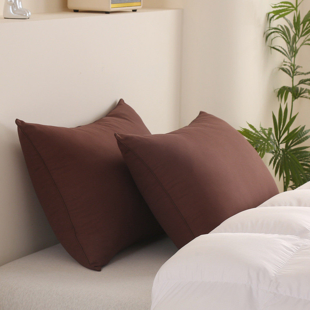 外贸枕宾馆酒店单人枕芯电商枕头枕芯日韩尺寸规格欧美咖啡色,床上用品,枕头/枕芯,淘宝优惠券,粉丝福利购,淘宝优惠卷