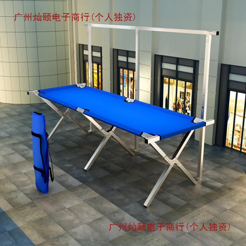 地摊架子摆货架夜市移动摊位地推服装货架便携折叠摆摊小桌子