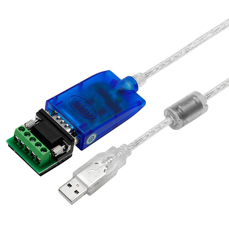 宇泰USB转RS485/422转换器 usb转串口线9针com口带磁环UT-890A