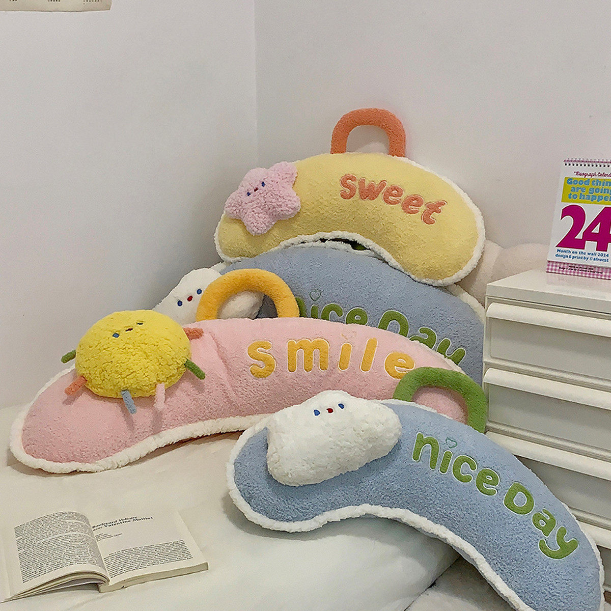 弯弯抱枕床头软包大靠背护腰靠垫睡觉夹腿神器抱枕靠枕腿枕,居家布艺,靠垫/抱枕,淘宝优惠券,粉丝福利购,淘宝优惠卷