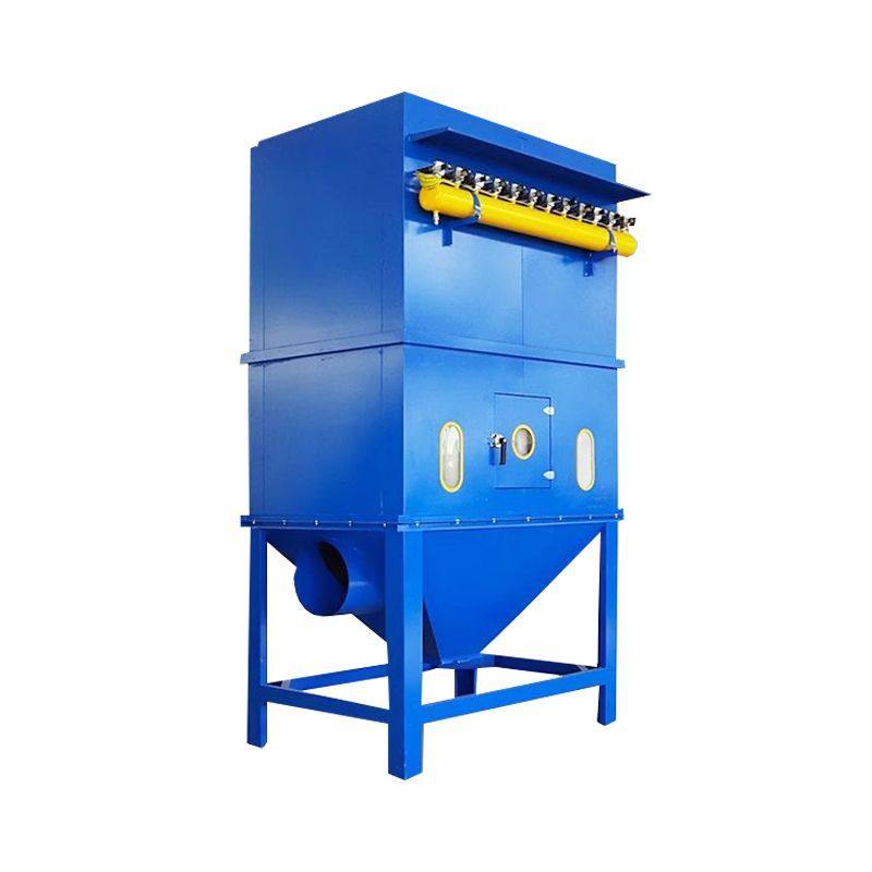 脉冲布袋除尘器木工粉尘收集碳钢中央除尘仓顶工业除尘环保设备