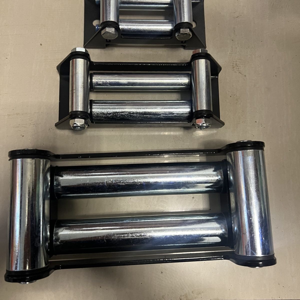 电动绞盘导绳器安装绳器车载12000滚轮绳口配件6000越野车用简易