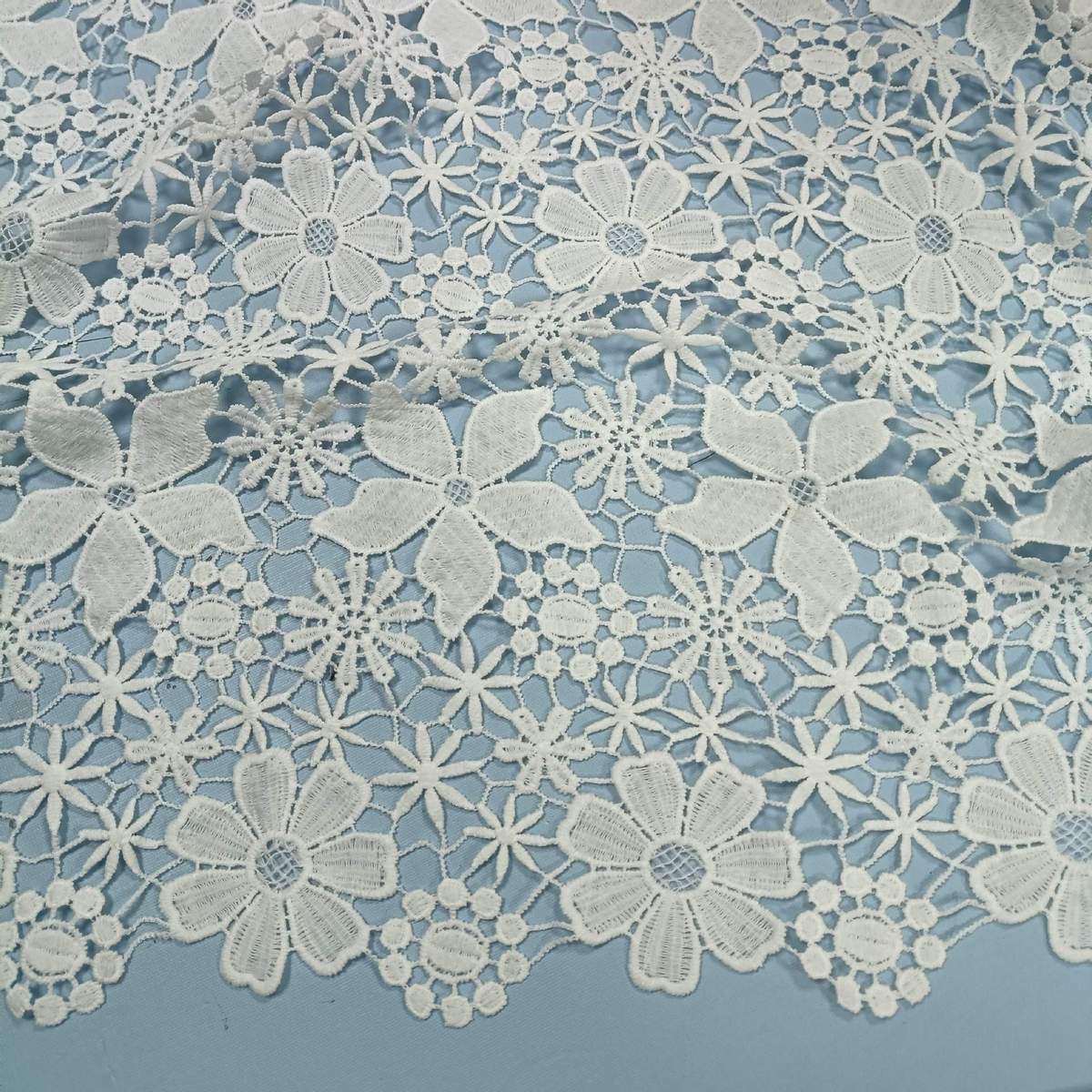 水溶牛奶丝面料大雪花蕾丝花边辅料手工DIY服装服饰布料,居家布艺,海绵垫/布料/面料/手工diy,淘宝优惠券,粉丝福利购,淘宝优惠卷