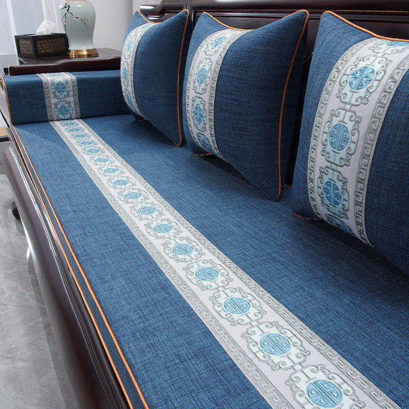 【定制】乳胶沙发垫海绵高回弹坐垫实木亚麻椰棕内胆源头垫子批发