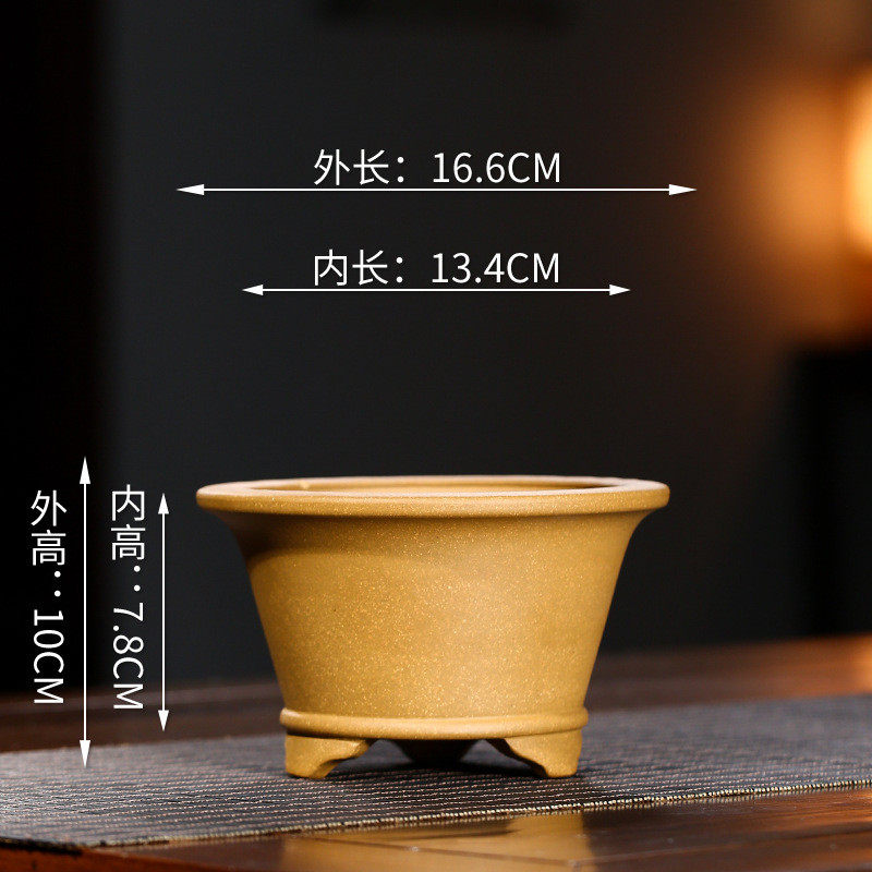 宜兴多肉紫砂花盆粗陶瓷圆口盆复古简约室内高档榕树绿萝盆栽批发,鲜花速递/花卉仿真/绿植园艺,花盆,淘宝优惠券,粉丝福利购,淘宝优惠卷